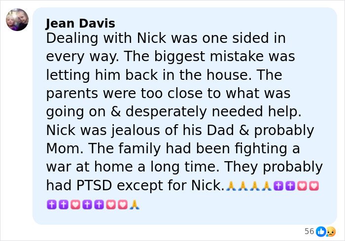 Comment discussing Rob Reiner&rsquo;s daughter Romy being scared of brother Nick and family struggles revealed.