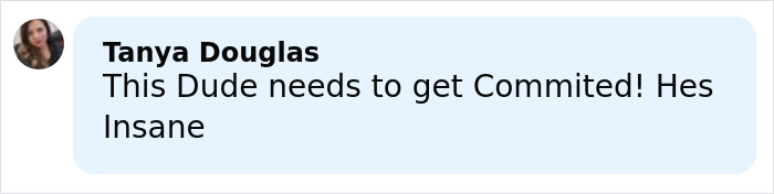 Comment from Tanya Douglas expressing concern over a man jailed for attacking Ariana Grande and causing trouble at Lady Gaga’s concert.