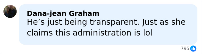 Screenshot of a social media comment defending Karoline Leavitt's close-up photo amid alleged lip filler marks mockery. Screenshot of a social media comment defending Karoline Leavitt's close-up photo amid alleged lip filler marks mockery.