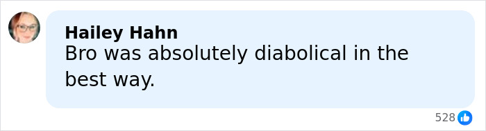 Image of a social media comment praising a video, related to VF photographer defending Karoline Leavitt's close-up image. Image of a social media comment praising a video, related to VF photographer defending Karoline Leavitt's close-up image.