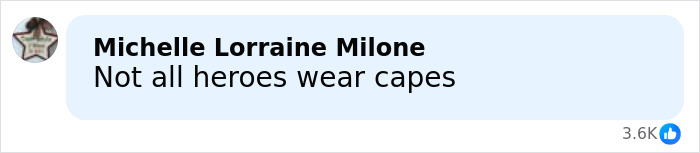 Comment saying Not all heroes wear capes with 3.6K likes, related to VF photographer defending Karoline Leavitt close-up. Comment saying Not all heroes wear capes with 3.6K likes, related to VF photographer defending Karoline Leavitt close-up.