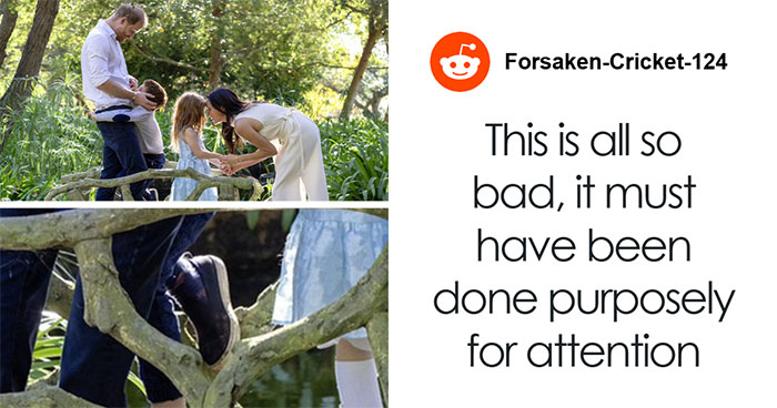 Prince Harry And Meghan Markle’s Holiday Snap Slammed As “Manipulation” After Fans Spot Details