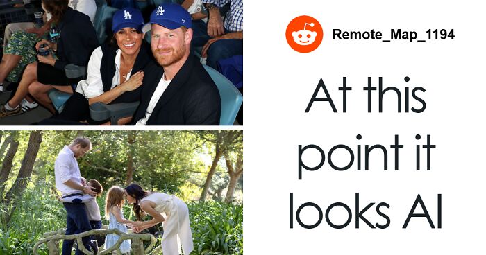 Prince Harry And Meghan Markle’s Holiday Snap Slammed As “Manipulation” After Fans Spot Details