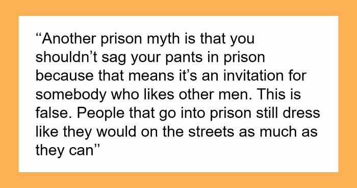 Surprising Facts And Misconceptions About Prison Life, Explained By Inmates