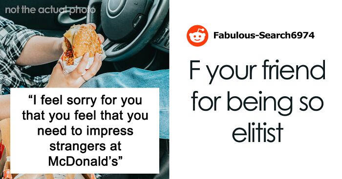 “It Was An Awkward Drive Back Home”: People Defend “Cheap” Friend Who Tries To Save At McDonald’s