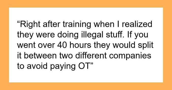 42 People Who Quit A Job So Fast It Barely Counted As Employment, Share Why They Did It