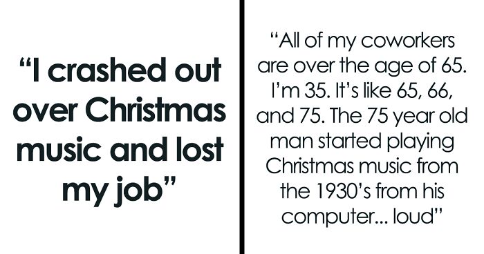 Man Refuses To Stop Blasting Christmas Music In The Office, Coworker Freaks Out And Rage Quits