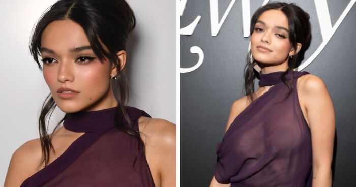 Rachel Zegler Jumps On The See-Through Dress Trend, But One Unusual Detail Has Fans Cackling