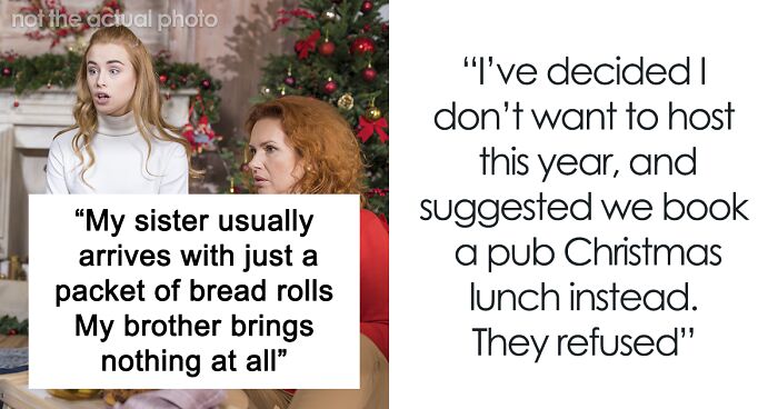 Family Expects To Just Turn Up To A Christmas That Was Prepared And Paid For, Gets A Reality Check This Year