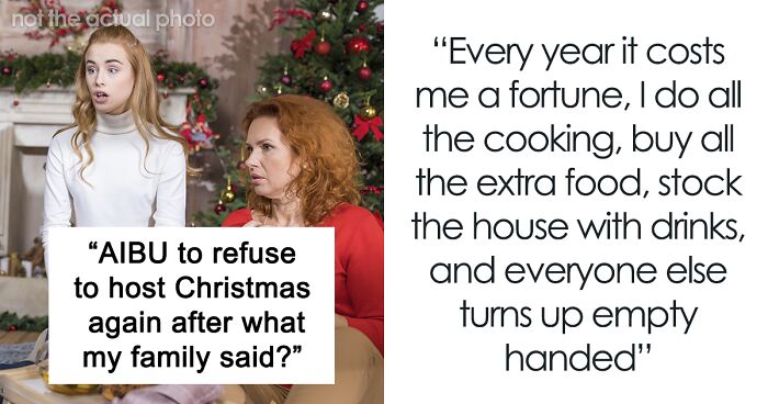 Family Demands Person Hosts Christmas Dinner, While Not Helping At All: “You Earn The Most”