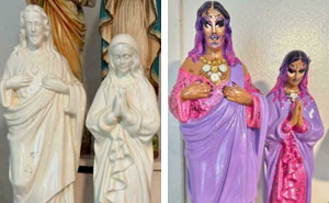 78 Of The Best ‘Repaintings’ Done By People On Old Thrifted Artworks (New Pics)