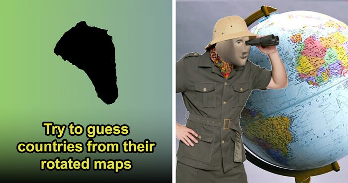 “Think You Know The World Map?”: Prove It By Scoring 23/28 On This Rotated Country Map Quiz
