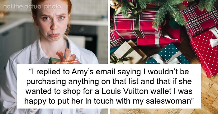 “Am I The Jerk For Refusing To Adhere To My SIL’s Christmas Gift List?”