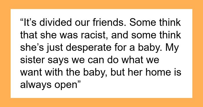 Racist Lady Has Her Eyes On Friend’s Unborn Baby, Throws A Hissy Fit As He Asks Sis To Adopt It