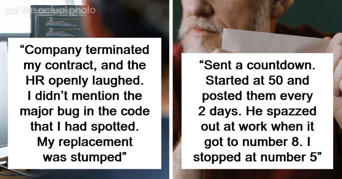 48 Times People Achieved Perfect Revenge And Nobody Ever Figured It Out