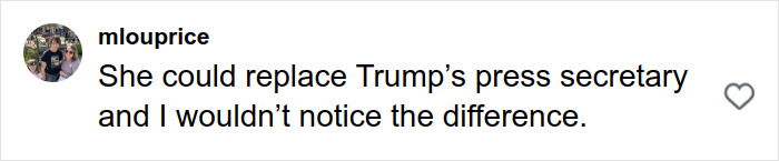 Comment on Sydney Sweeney’s MAGA makeover comparing her to Trump’s press secretary sparking online reactions. Comment on Sydney Sweeney’s MAGA makeover comparing her to Trump’s press secretary sparking online reactions.