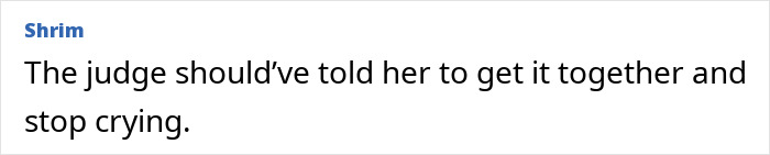 Woman tearfully reacting in a courtroom setting related to engaged teacher who sent 35K texts to student case.