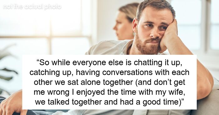 Parents Sit Son And His Wife In Another Room At A Crowded Thanksgiving Party, Man Gets Upset