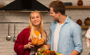 Parents Sit Son And His Wife In Another Room At A Crowded Thanksgiving Party, Man Gets Upset