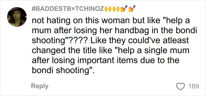 Single Mom's "Tone Deaf" GoFundMe After Bondi Beach Attack Sparks Widespread Outrage Single Mom's "Tone Deaf" GoFundMe After Bondi Beach Attack Sparks Widespread Outrage