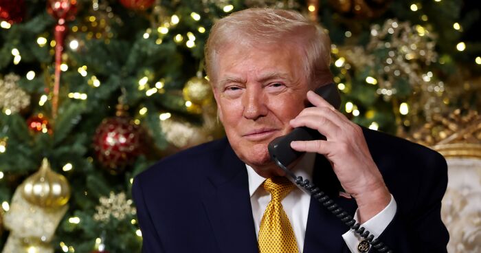 Trump’s “Demented” Comments About “Bad Santa” To Kids On Christmas Eve Spark Outrage