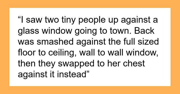 “What’s The Most Unexpected Thing You’ve Accidentally Seen Through Neighbor’s Window?” (27 Stories)