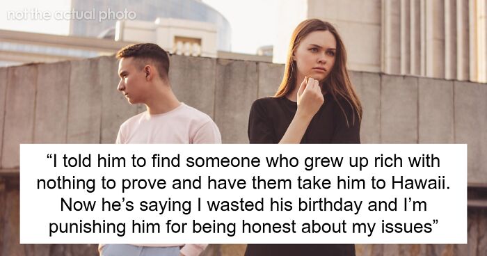 GF Gifts BF Fancy Vacation, Quickly Takes It Back After His Friend Mocks Her And BF Laughs Along