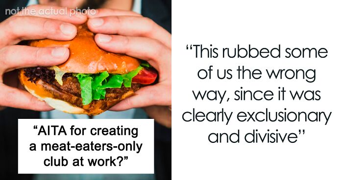 Employee Pushes Back Against Vegan-Only Club And Starts Beef In The Most Literal Way