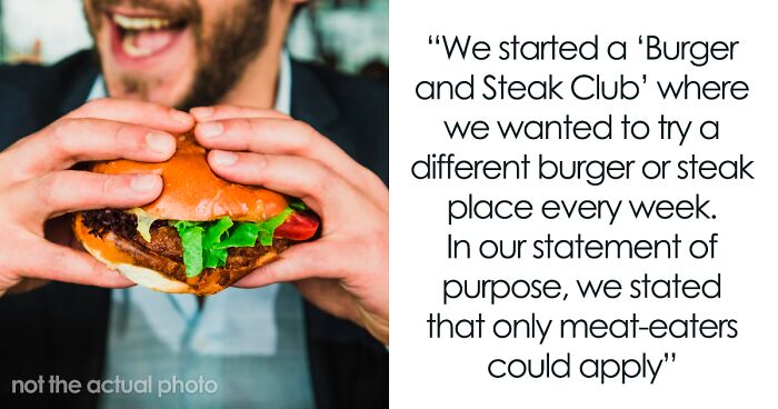 Employee Pushes Back Against Vegan-Only Club And Starts Beef In The Most Literal Way