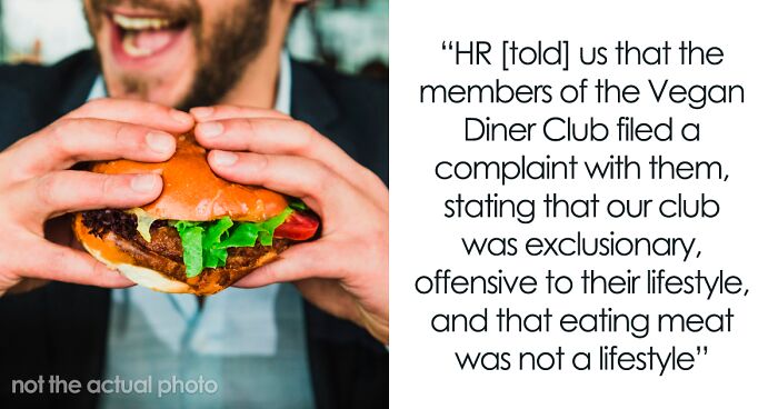 Employee Pushes Back Against Vegan-Only Club And Starts Beef In The Most Literal Way