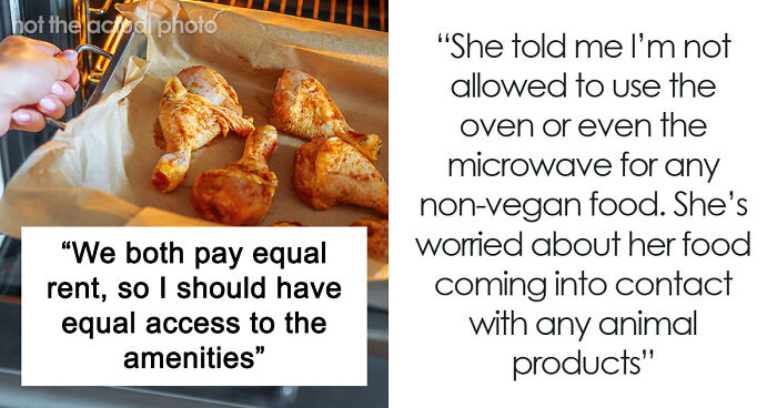 Person Refuses To Follow Roommate’s Strict Vegan Rules In Shared Kitchen, Gets Called “Selfish”