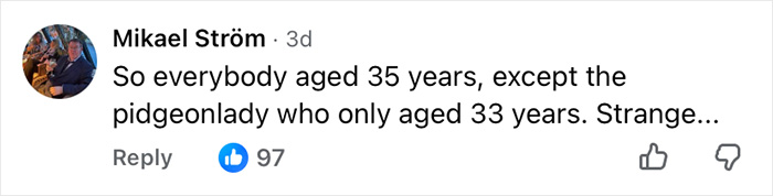 Screenshot of a social media comment discussing aging, related to the viral then-and-now Home Alone video causing an existential crisis.