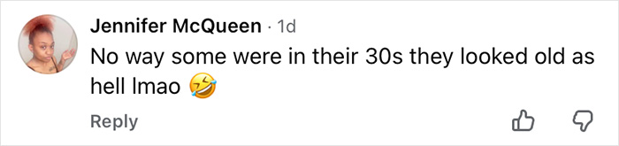 Comment from Jennifer McQueen reacting to a viral then-and-now Home Alone video giving millennials an existential crisis.