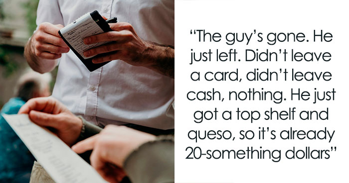 “I Think It Was A First Date”: Man Abandons His Date After Ordering A Top-Shelf Drink