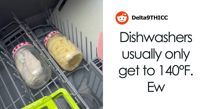 “That’s Nasty”: People Are Confused Why Someone Would Cook Their Food In The Dishwasher