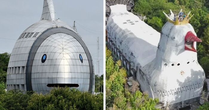 “Bread-Shaped Bread Factory”: 35 Structures So Odd They Could Be AI-Generated