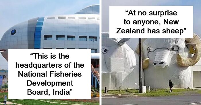 “Bread-Shaped Bread Factory”: 52 Structures So Odd They Could Be AI-Generated