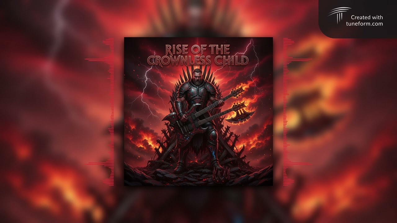 My 1st Independent Metal Song | Rise Of The Crownless Child