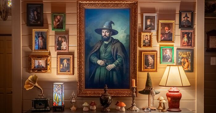 My Magical Harry Potter Cabin Has A Secret Tavern And A Portrait That Actually Moves