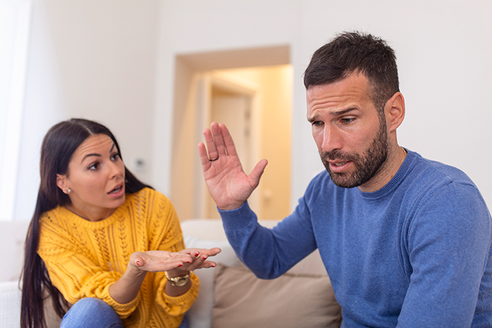 Woman appalled by boyfriend’s comment about future kids, upset during heated discussion about loving only boys. Woman appalled by boyfriend’s comment about future kids, upset during heated discussion about loving only boys.