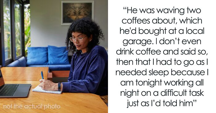 Lady Comforts Grieving Neighbor Over A Cup Of Tea, He Gets The Entirely Wrong Idea