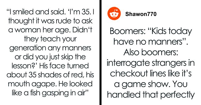 Older Man Thinks He’s Superior To Younger Generations, Gets Taught A Lesson By 35YO Woman Instead