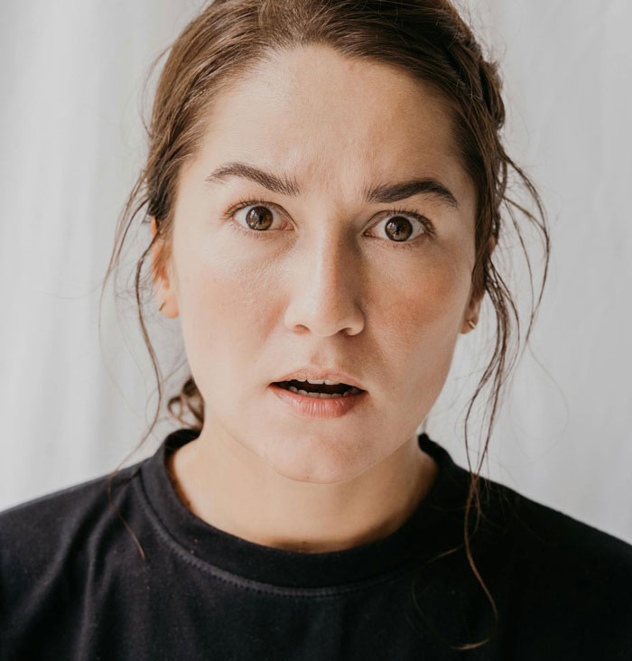 Woman with a shocked expression, reacting to the complicated situation involving affair partner’s baby and family relations. Woman with a shocked expression, reacting to the complicated situation involving affair partner’s baby and family relations.