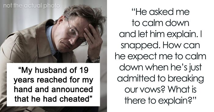 Man Cheats On Wife And Confesses, Then Pretends Everything Is Normal And Tries To Cuddle At Night