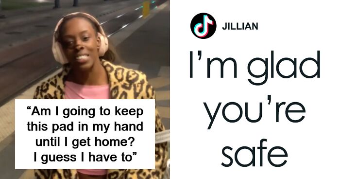 Woman Has To Rip Off Used Period Pad To Scare Off 4 Stalkers, People Online Are Fuming