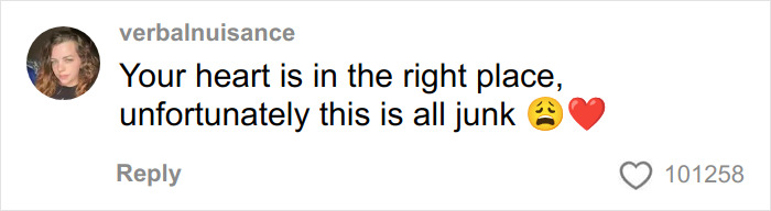 Screenshot of a social media comment reacting negatively to a woman buying dollar store items for a child’s Angel Tree haul. Screenshot of a social media comment reacting negatively to a woman buying dollar store items for a child’s Angel Tree haul.