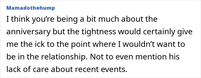 Text post from Mamadothehump discussing feeling the ick in a relationship due to tightness and lack of care about recent events. Text post from Mamadothehump discussing feeling the ick in a relationship due to tightness and lack of care about recent events.