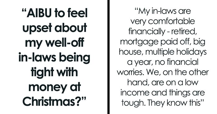 “A Bit Stunned”: Mom Discovers Her Wealthy In-Laws Don’t Want To Buy Nice Christmas Gifts For Her Kid