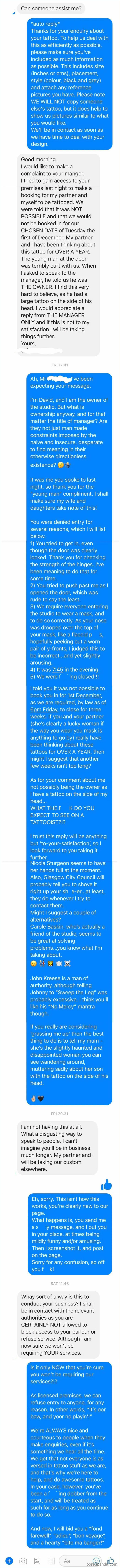 Group chat screenshot showing multiple messages discussing entitlement, featuring sarcastic and humorous comments implying people could win most entitled person awards in 2025.