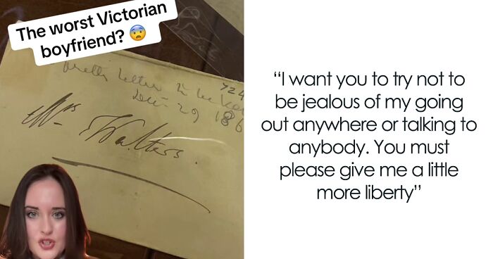 This Victorian Letter From A Man To His Pregnant Mistress Proves Red Flags Are Timeless